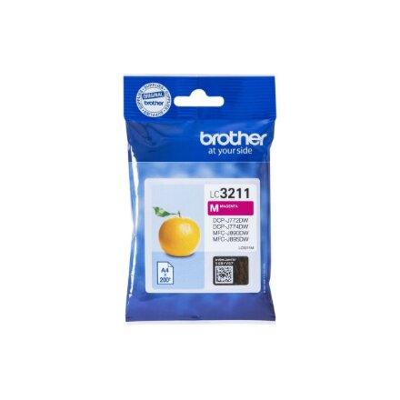 Brother LC3211M , Inkjet cartridge , Magenta