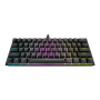Corsair Mini Mechanical Gaming Keyboard K65 RGB Gaming keyboard On-Board Memory; Supported in iCUE RGB LED light US Wired Black Speed Switch