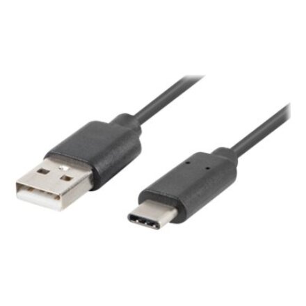 Lanberg , USB-C to USB-A2.0 Cable Black QC 3.0, 1.8 m , CA-USBO-20CU-0018-BK , USB Type-A to USB Type-C