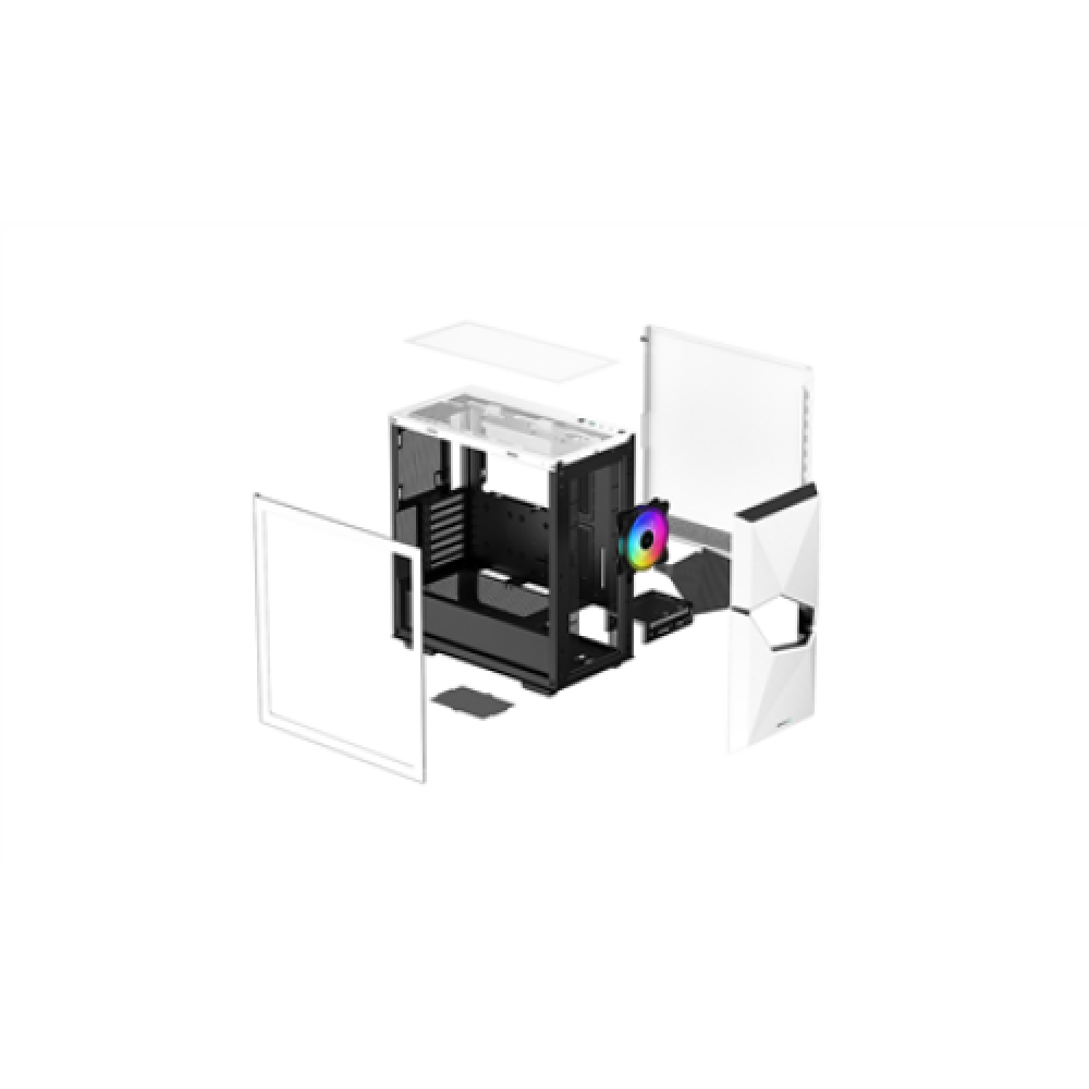 Deepcool , MID TOWER CASE , CYCLOPS WH , Side window , White , Mid-Tower , Power supply included No , ATX PS2