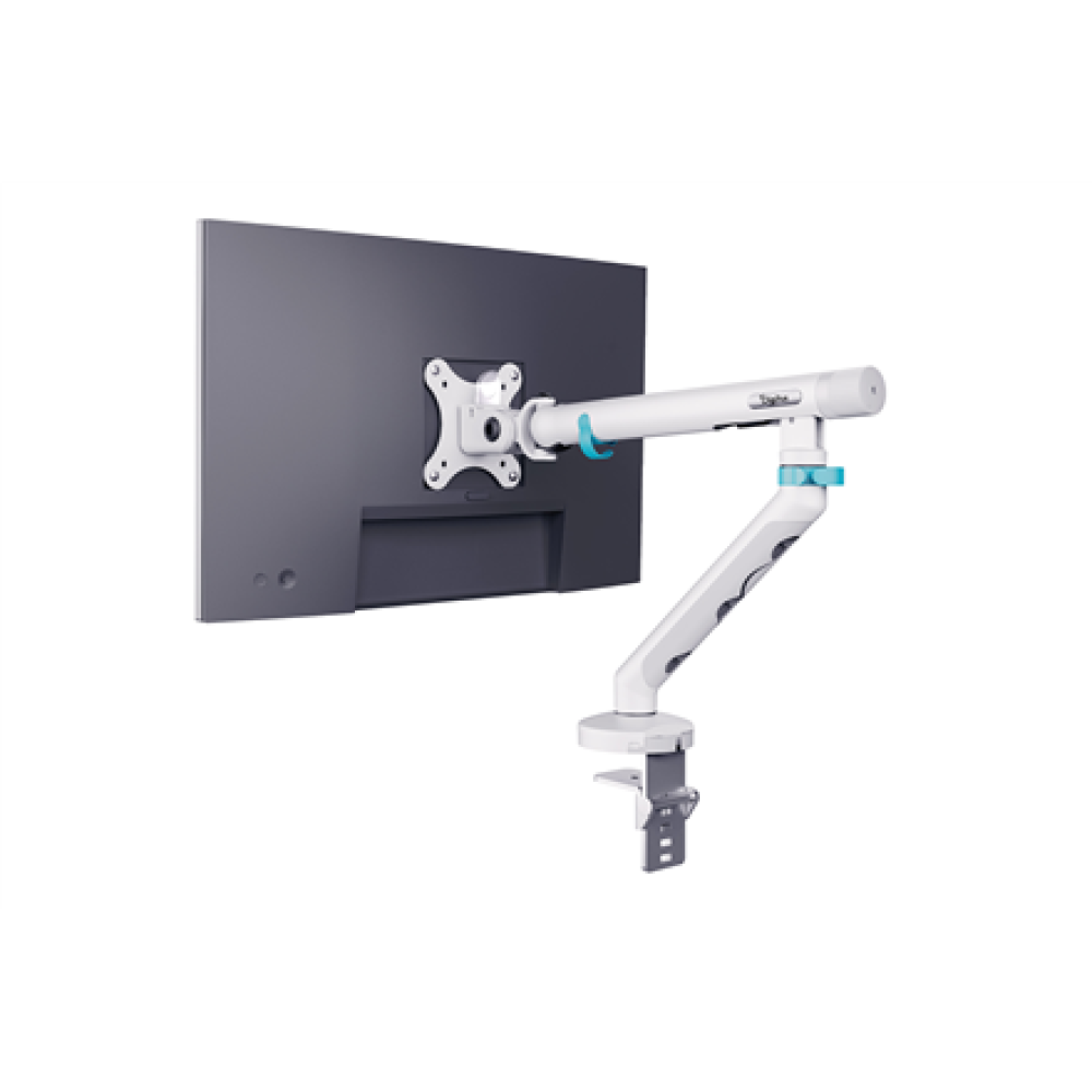 Digitus Desk Mount , Tilt, rotation, pivot , Single design monitor mount , 35 , Maximum weight (capacity) 10 kg , White