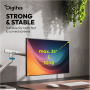 Digitus Desk Mount , Tilt, rotation, pivot , Single design monitor mount , 35 , Maximum weight (capacity) 10 kg , White