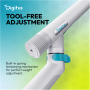 Digitus Desk Mount , Tilt, rotation, pivot , Single design monitor mount , 35 , Maximum weight (capacity) 10 kg , White