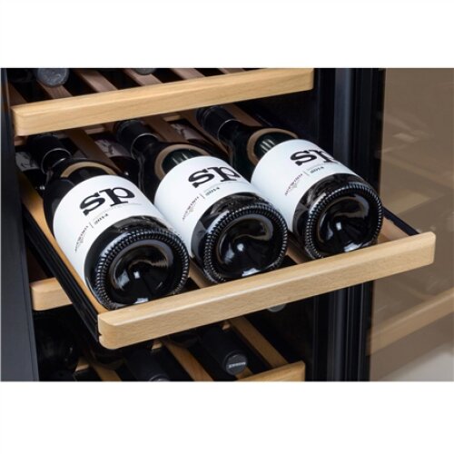 Caso , Wine cooler , WineComfort 24 , Energy efficiency class G , Showcase , Bottles capacity 24 bottles , Cooling type Compressor technology , Black