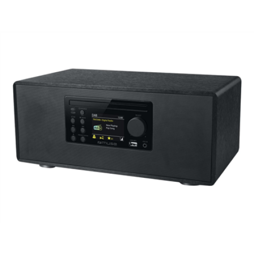 Muse , Radio , M-695 DBT , AUX in , Black , NFC