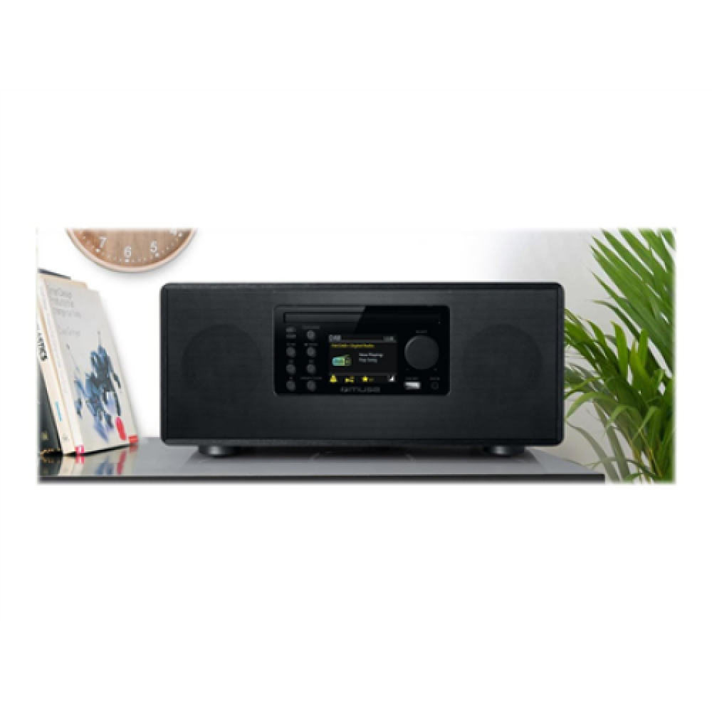 Muse , Radio , M-695 DBT , AUX in , Black , NFC