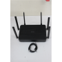 SALE OUT. , Dual-Band Wireless Wi-Fi 6 Router , AX3200 , 802.11ax , 10/100/1000 Mbit/s , Ethernet LAN (RJ-45) ports 3 , Mesh Support Yes , MU-MiMO Yes , No mobile broadband , Antenna type External , 3 month(s) , USED, MISSING: POWER ADAPTER AND MANUALS