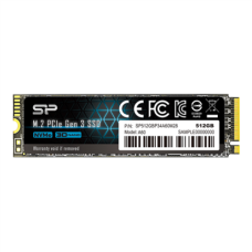 Silicon Power , A60 , 512 GB , SSD interface M.2 NVME , Read speed 2200 MB/s , Write speed 1600 MB/s