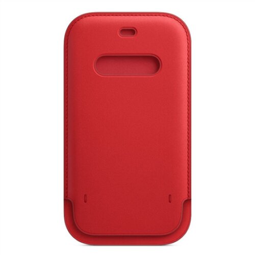 Apple , 12 mini Leather Sleeve with MagSafe , Sleeve with MagSafe , Apple , iPhone 12 mini , Leather , Red