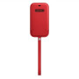Apple , 12 mini Leather Sleeve with MagSafe , Sleeve with MagSafe , Apple , iPhone 12 mini , Leather , Red