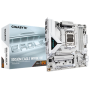 Gigabyte B850M EAGLE WF6E ICE , Processor family AMD , Processor socket AM5 , DDR5 , Supported hard disk drive interfaces SATA, M.2 , Number of SATA connectors 4