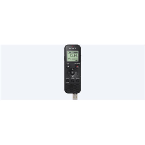 Sony , ICD-PX370 , Black , Monaural , MP3 playback , MP3 , 9540 min , Mono Digital Voice Recorder with Built-in USB