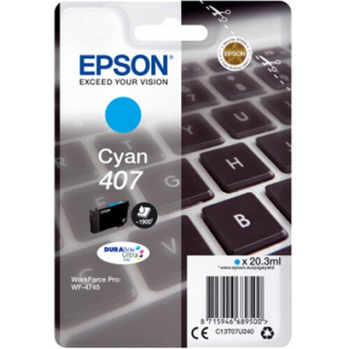 Epson WF-4745 Series , Ink Cartridge L Cian , Ink Cartridge , Cyan
