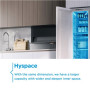 Midea Refrigerator , MDRE271FGE01 , Energy efficiency class E , Built-in , Combi , Height 178.5 cm , No Frost system , Fridge net capacity 192 L , Freezer net capacity 79 L , 38 dB , White