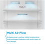 Midea Refrigerator , MDRE271FGE01 , Energy efficiency class E , Built-in , Combi , Height 178.5 cm , No Frost system , Fridge net capacity 192 L , Freezer net capacity 79 L , 38 dB , White