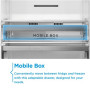 Midea Refrigerator , MDRE271FGE01 , Energy efficiency class E , Built-in , Combi , Height 178.5 cm , No Frost system , Fridge net capacity 192 L , Freezer net capacity 79 L , 38 dB , White