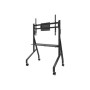 Neomounts Floor stand , FL50-525BL1 TV trolley , Adjustable Height , 55-86 , Maximum weight (capacity) 76 kg , Black