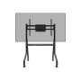 Neomounts Floor stand , FL50-525BL1 TV trolley , Adjustable Height , 55-86 , Maximum weight (capacity) 76 kg , Black