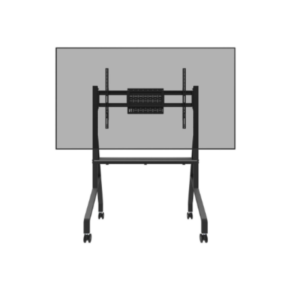 Neomounts Floor stand , FL50-525BL1 TV trolley , Adjustable Height , 55-86 , Maximum weight (capacity) 76 kg , Black