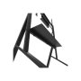 Neomounts Floor stand , FL50-525BL1 TV trolley , Adjustable Height , 55-86 , Maximum weight (capacity) 76 kg , Black