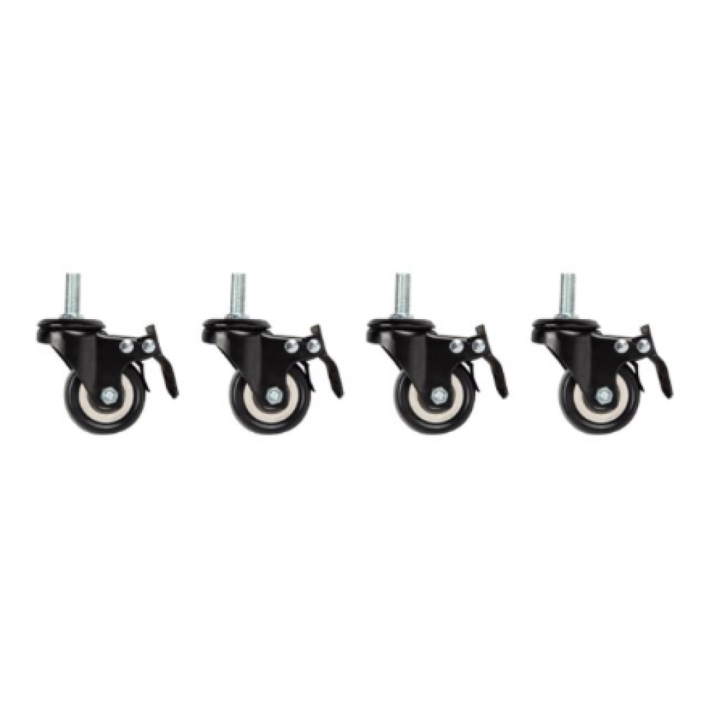 Lanberg , Castors with thread and brake for wall mounting cabinets, 4 pcs , AK-1601-B