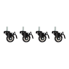 Lanberg Castors x4 with thread and brake for wall mounting cabinets , Lanberg