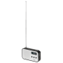 Adler , Digital radio PLL AM/FM , AD 1907 , Alarm function , White/Black