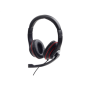 Gembird , Stereo headset , MHS-03-BKRD , On-Ear , Built-in microphone , 3.5 mm