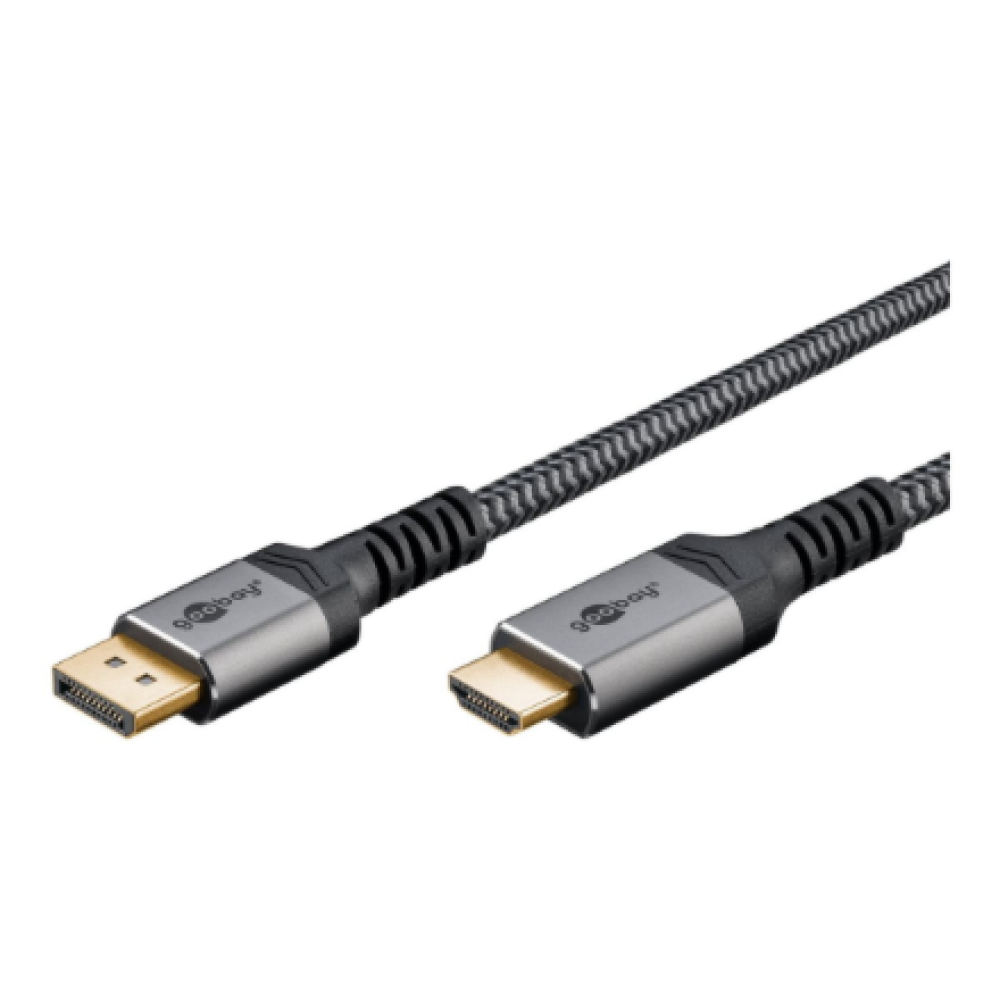 65269 Goobay 65269 Adapter Cable , DisplayPort to HDMI , 2 m