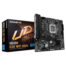 Gigabyte H610M D3H WIFI DDR4 , Processor family Intel , Processor socket LGA1700 , Supported hard disk drive interfaces SATA, M.2 , Number of SATA connectors 4
