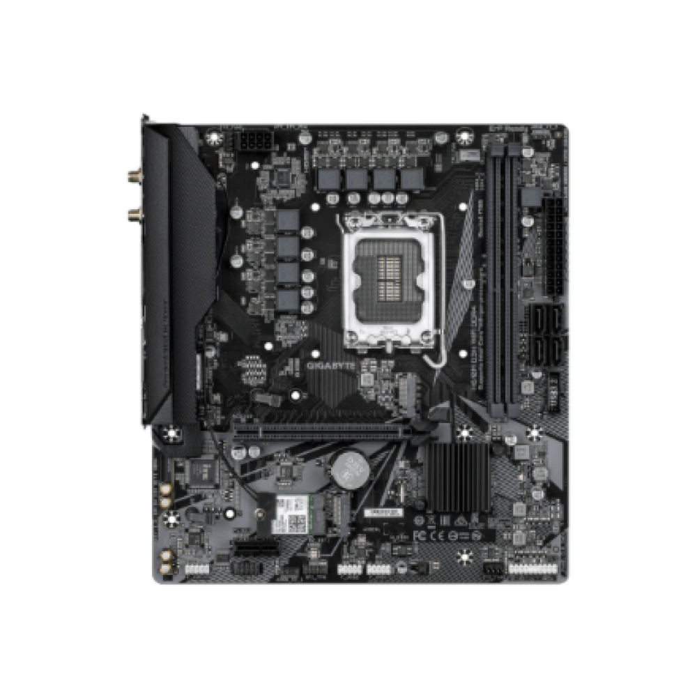 Gigabyte H610M D3H WIFI DDR4 , Processor family Intel , Processor socket LGA1700 , Supported hard disk drive interfaces SATA, M.2 , Number of SATA connectors 4