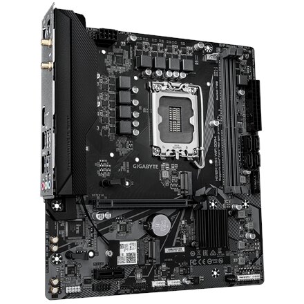 Gigabyte H610M D3H WIFI DDR4 , Processor family Intel , Processor socket LGA1700 , Supported hard disk drive interfaces SATA, M.2 , Number of SATA connectors 4