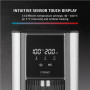 Caso , Turbo hot water dispenser , HW 620 , Water Dispenser , 2600 W , 2.5 L , Plastic/Stainless Steel , Black/Stainless Steel