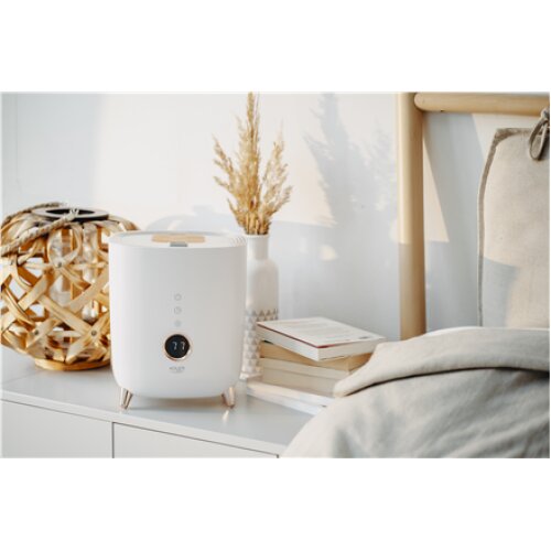 Adler , AD 7972 , Humidifier , 23 W , Water tank capacity 4 L , Suitable for rooms up to 35 m² , Ultrasonic , Humidification capacity 150-300 ml/hr , White