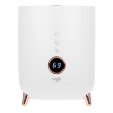 Adler , AD 7972 , Humidifier , 23 W , Water tank capacity 4 L , Suitable for rooms up to 35 m² , Ultrasonic , Humidification capacity 150-300 ml/hr , White