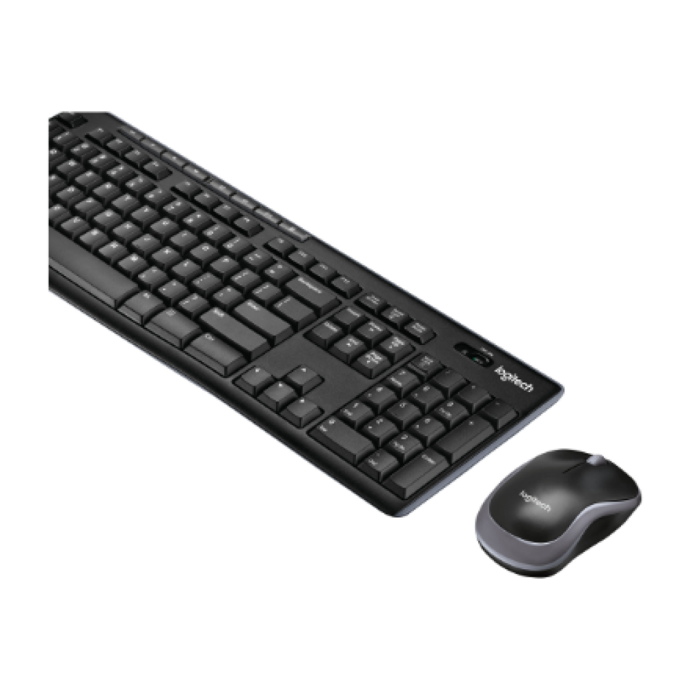 Logitech MK270 , Keyboard and Mouse Set , Wireless , US , Black