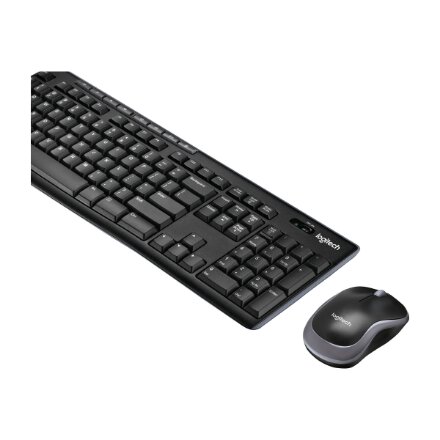 Logitech MK270 , Keyboard and Mouse Set , Wireless , US , Black