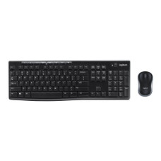 Logitech MK270 , Keyboard and Mouse Set , Wireless , US , Black