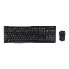 Logitech MK270 , Keyboard and Mouse Set , Wireless , US , Black