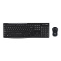 Logitech MK270 , Keyboard and Mouse Set , Wireless , US , Black