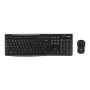 Logitech MK270 , Keyboard and Mouse Set , Wireless , US , Black