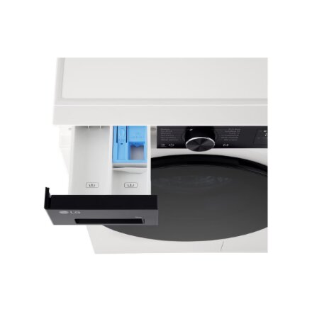 LG , Washing machine , F2X50S9THB , Energy efficiency class A , Front loading , Washing capacity 9 kg , 1200 RPM , Depth 48 cm , Width 60 cm , LED , Steam function , Direct drive , Wi-Fi , White