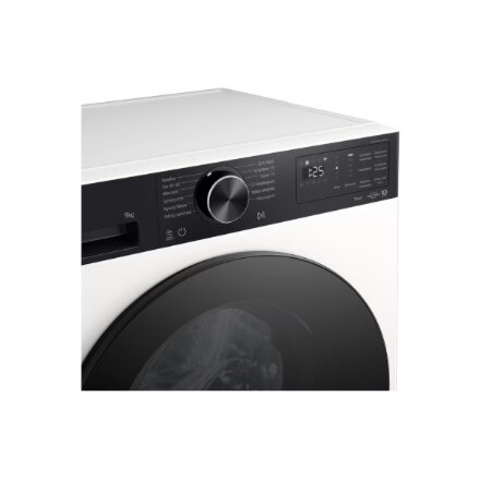 LG , Washing machine , F2X50S9THB , Energy efficiency class A , Front loading , Washing capacity 9 kg , 1200 RPM , Depth 48 cm , Width 60 cm , LED , Steam function , Direct drive , Wi-Fi , White