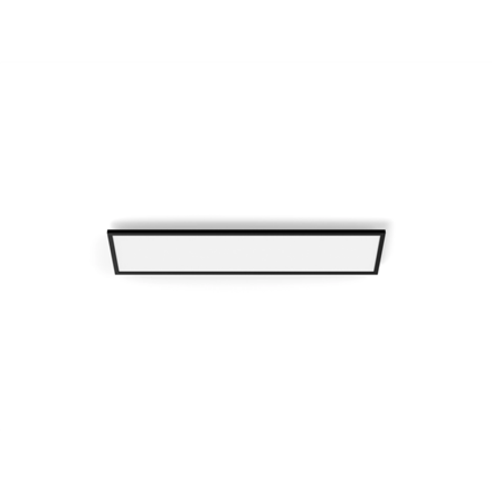 Philips Hue Aurelle rectangular panel light, Black, 120 x 30 cm , 2200-6500 Hue White Ambiance