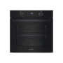 INDESIT Oven , IO K55C B , 71 L , Electric , Catalytic , Electronic , Height 59.5 cm , Width 59.5 cm , Black
