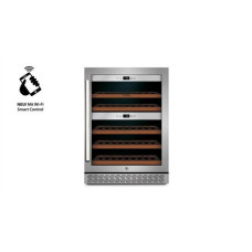 Caso , Wine cooler , WineChef Pro 40 , Energy efficiency class G , Showcase , Free standing , Bottles capacity Up to 40 bottles , Cooling type Compressor technology , Stainless steel/Black