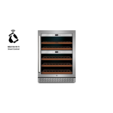 Caso Wine cooler WineChef Pro 40 Energy efficiency class G, Free standing, Bottles capacity Up to 40 bottles, Cooling type Compressor technology, Stainless steel/Black
