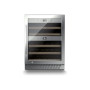 Caso , Wine cooler , WineChef Pro 40 , Energy efficiency class G , Showcase , Free standing , Bottles capacity Up to 40 bottles , Cooling type Compressor technology , Stainless steel/Black