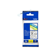 Brother , TZe-121 Laminated Tape , Black on Clear , TZe , 8 m , 9 cm
