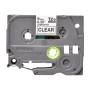 Brother , TZe-121 Laminated Tape , Black on Clear , TZe , 8 m , 9 cm